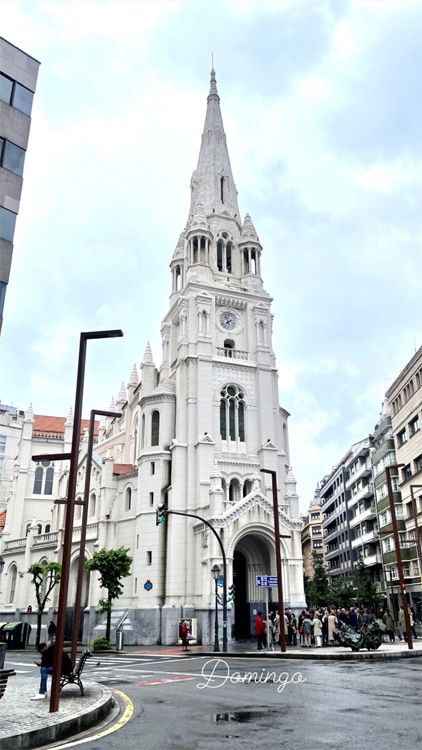 La catedral basílica de Santiago en Bilbao 