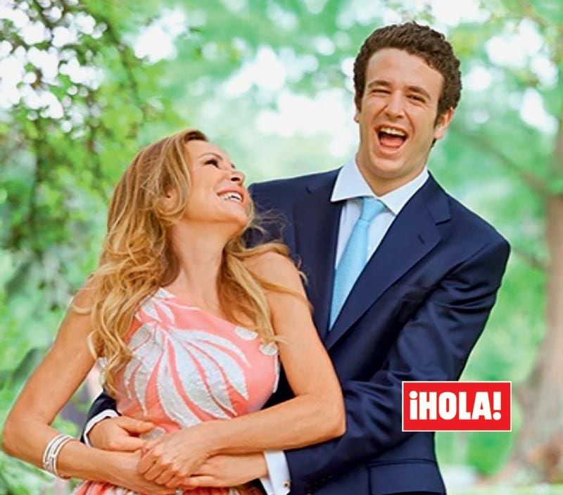 Ana Obregón y su hijo Álex