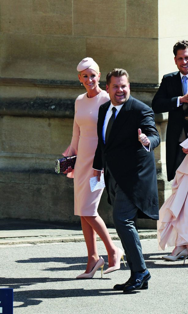 James Corden y su mujer Julia Carey