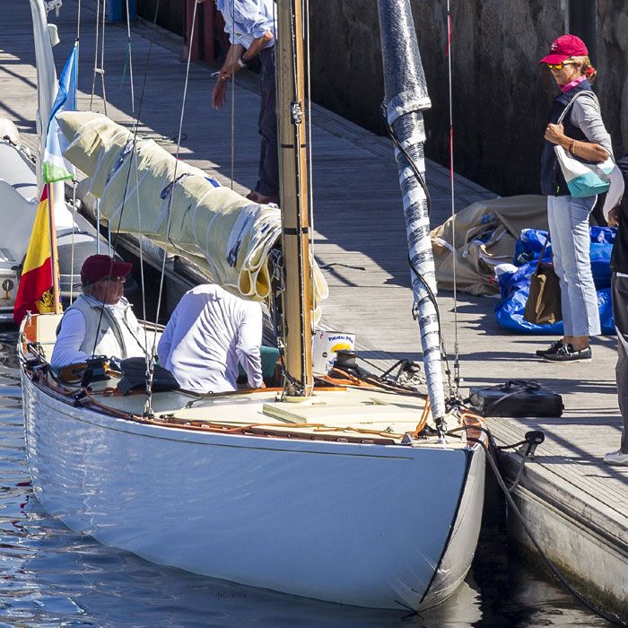 Los reyes Juan Carlos y Sofía se citan en Sanxenxo