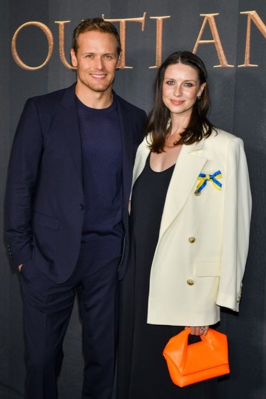 Caitríona Balfe habla de su relación fuera de cámara con su compañero de 'Outlander' Sam Heughan