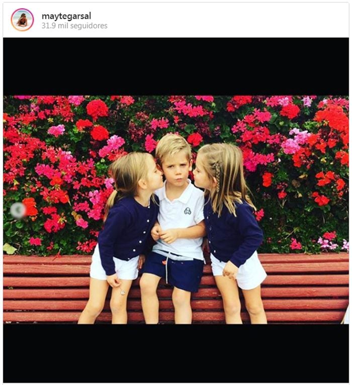 Santiago Cañizares y Mayte García felicitan a sus trillizos con un mensaje muy especial a su hijo fallecido