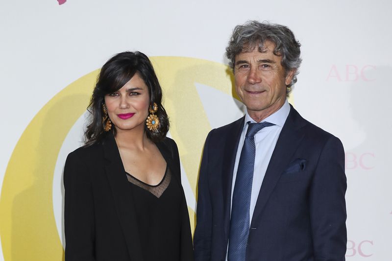 Elena S. Sánchez con su marido Roberto Domínguez