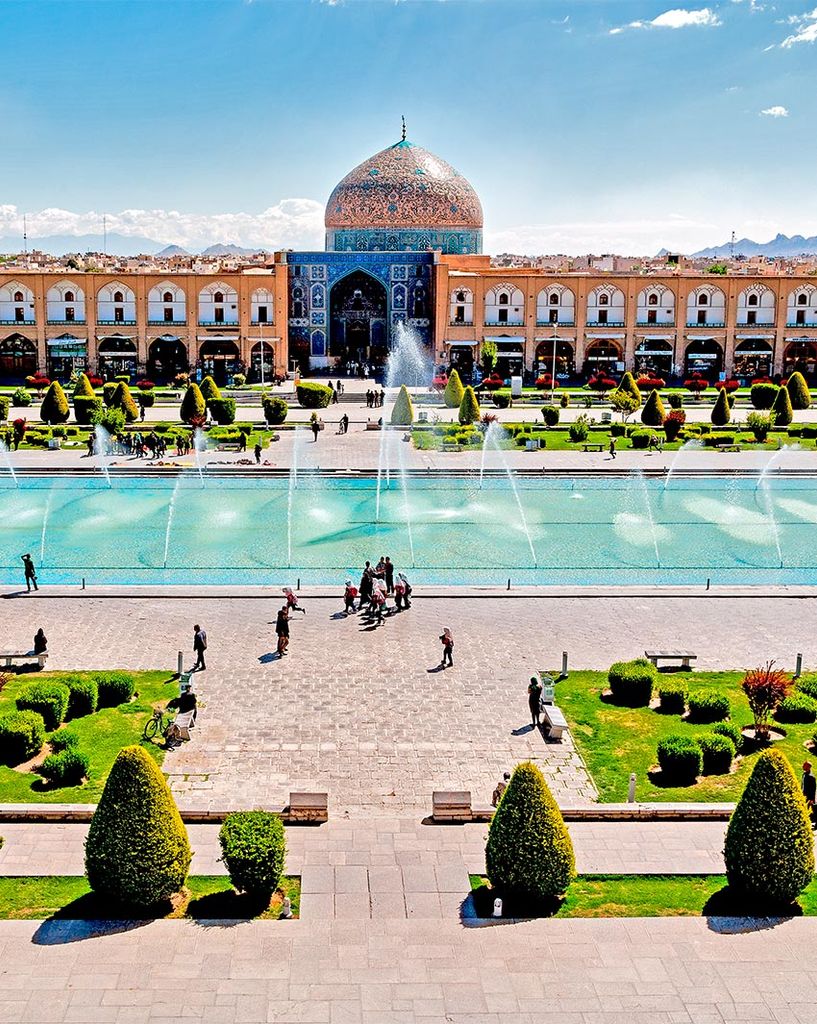 Isfahan - Plaza Naqdh-e, Irán