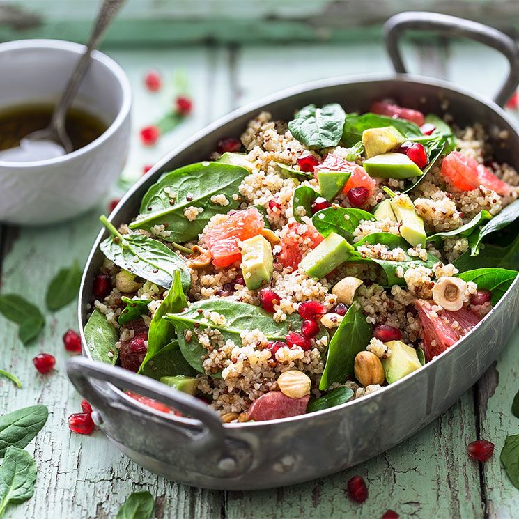 ensalada quinoa aguacate