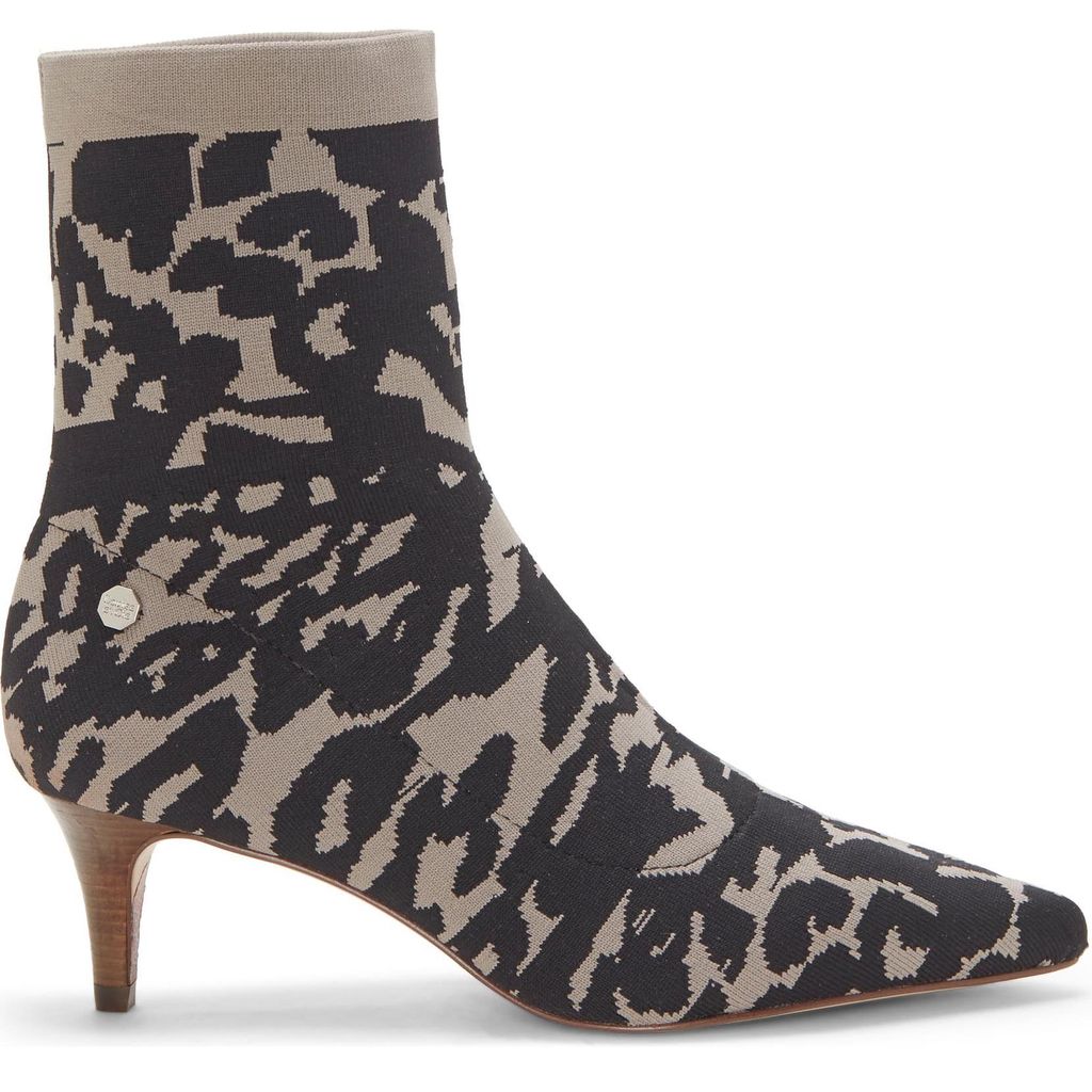 sock bootie animal print de louise et cie