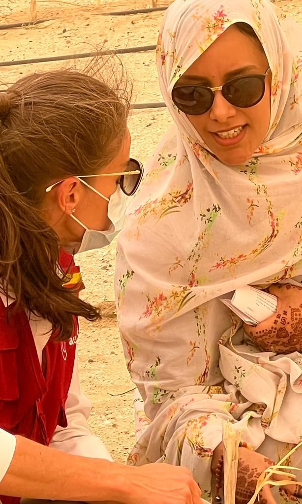 Letizia en Mauritania