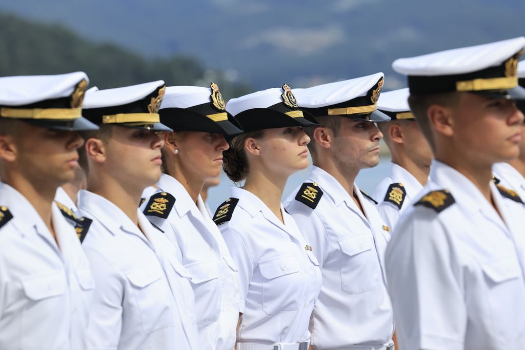 Leonor en la Escuela Naval de Marín