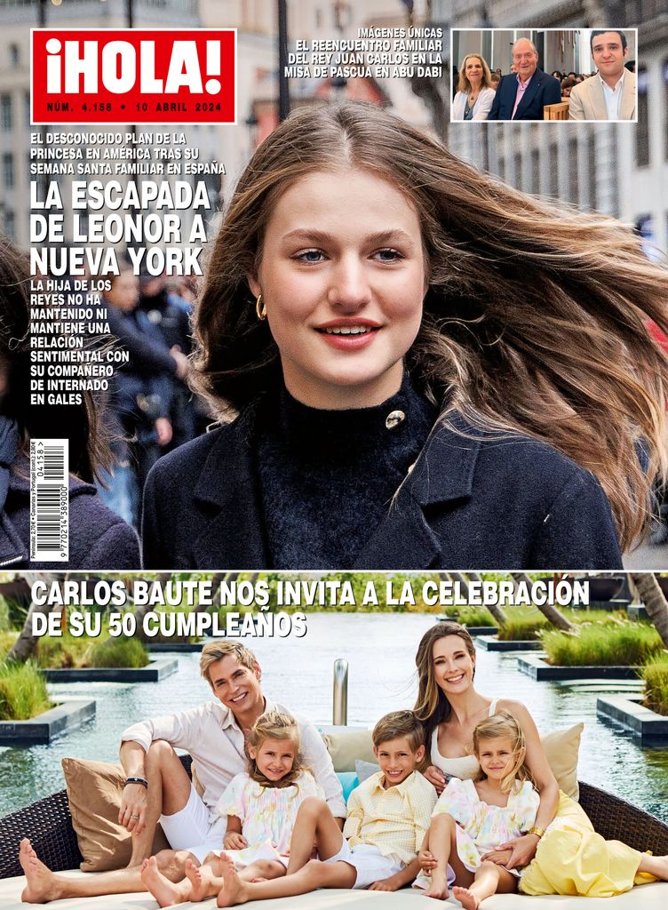 La princesa Leonor en una portada de ¡HOLA!