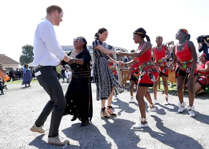 Meghan Markle y el príncipe Harry