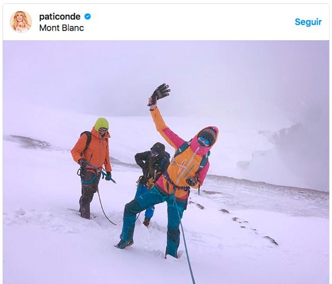 Patricia Conde looks nieve