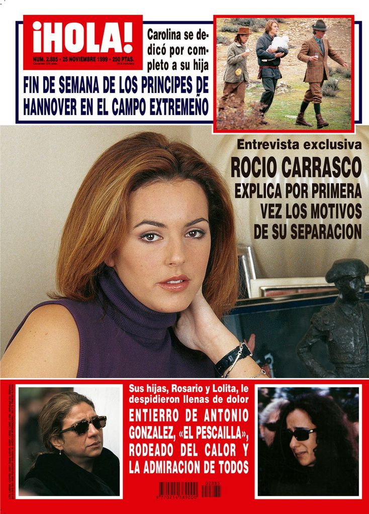 HOLA 4001 entrevistas de Rocío Carrasco a ¡HOLA!