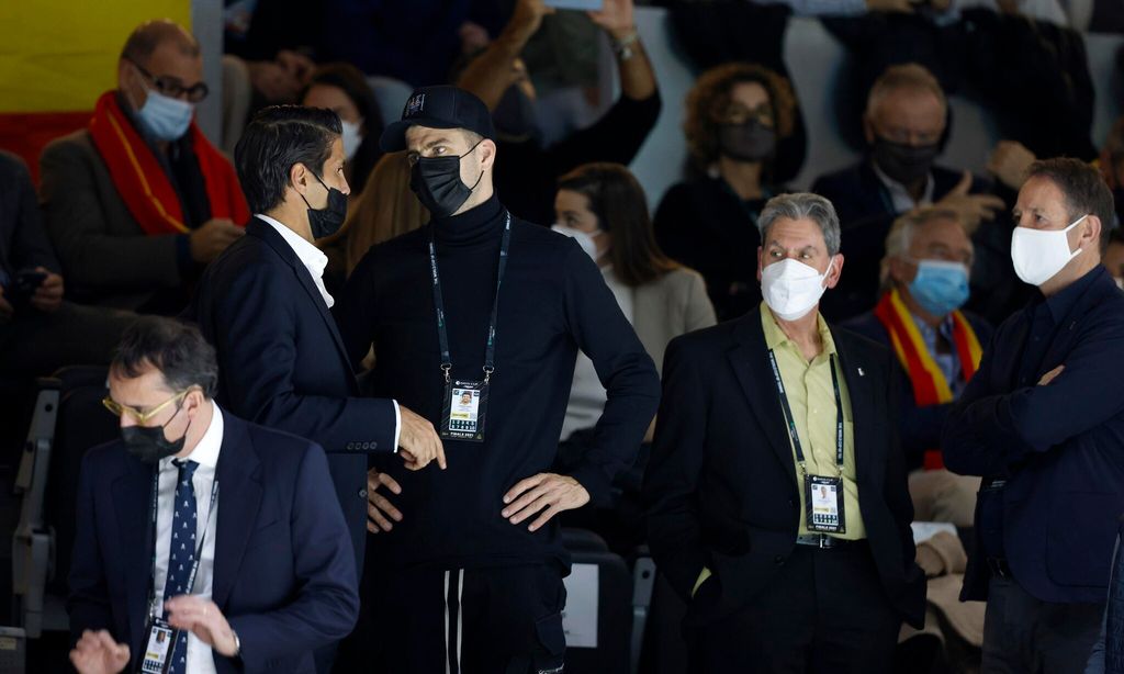 Gerard Piqué con Fernando Verdasco