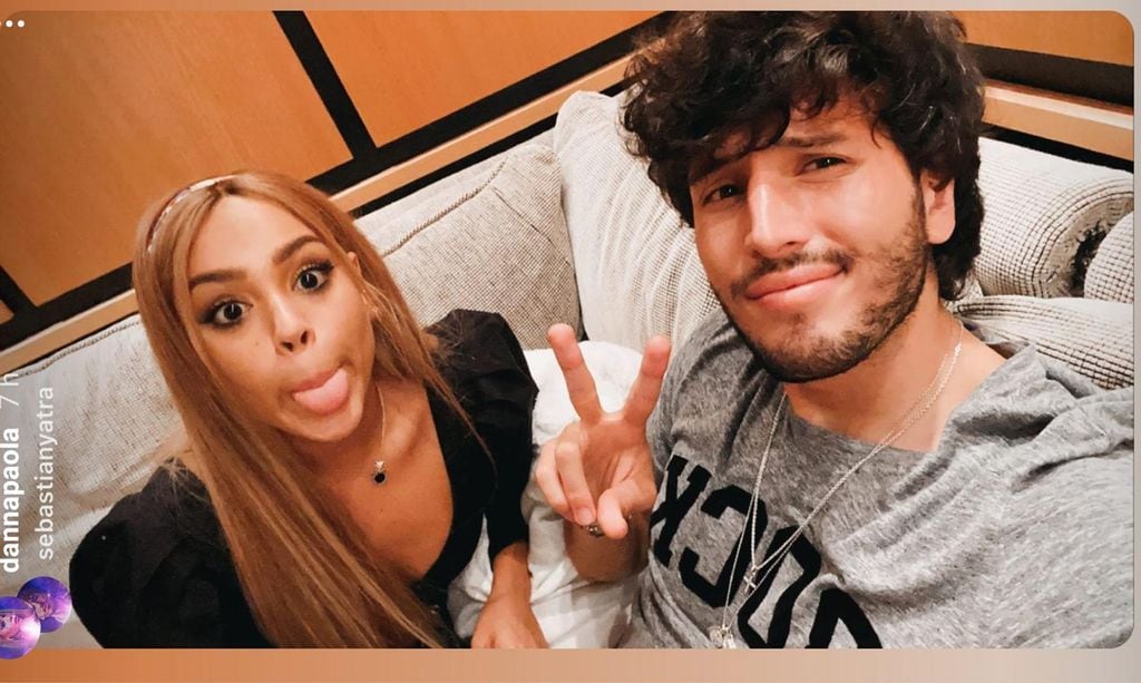 Danna Paola y Sebastián Yatra