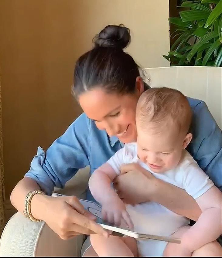 Meghan Markle y su hijo Archie