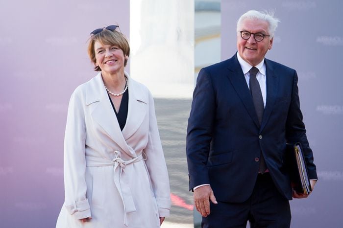 Frank-Walter Steinmeier y Elke Bündenbender