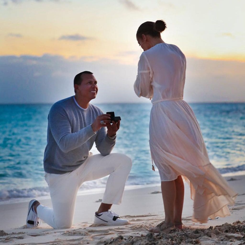 Jennifer Lopez, Alex Rodriguez proposal