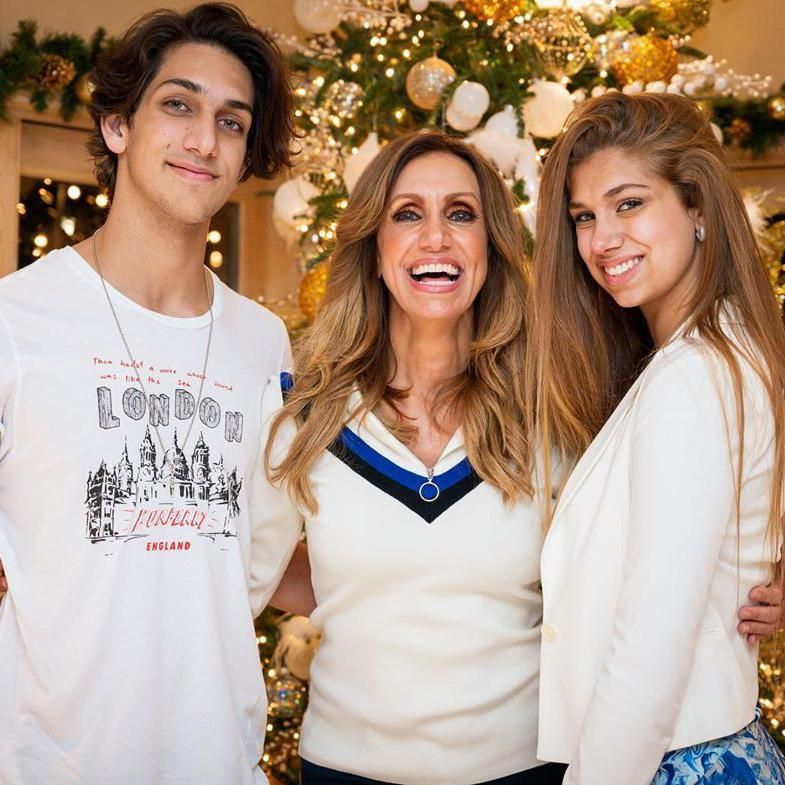 lili estefan y sus hijos