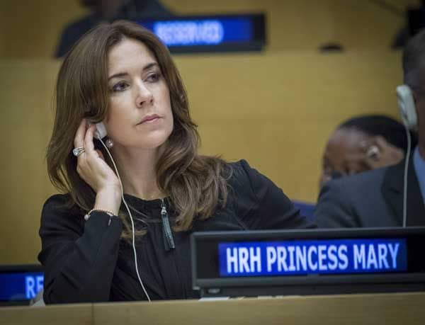 La princesa Mary se ha convertido en todo un referente mundial y un icono de la lucha contra el maltrato a la mujer en todas sus modalidades: "La violencia contra las mujeres, sobre todo en la forma de violencia sexual, tiene un efecto devastador sobre la sexualidad, la dignidad, el bienestar psicológico, la autonomía y la salud reproductiva de las mujeres y las niñas”