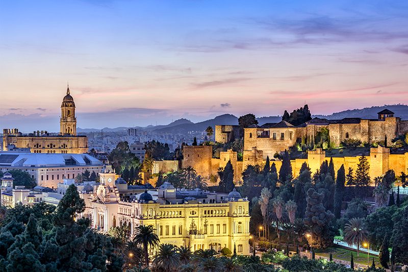 Malaga panoramica