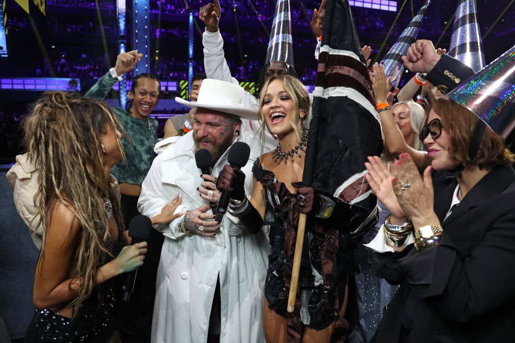 Tyla, Teddy Swims y Rita Ora en los MTV EMAs 2024