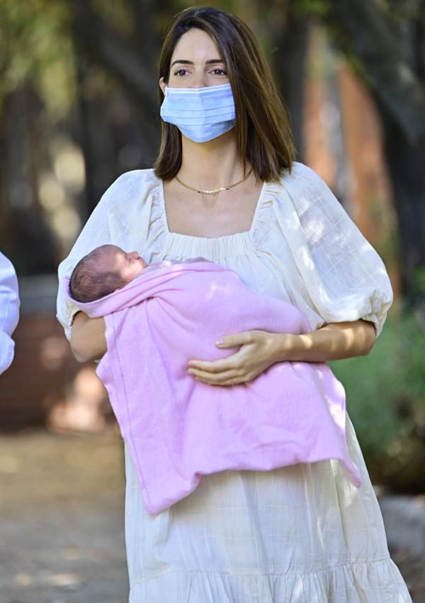 Sofía Palazuelo con su hija Rosario