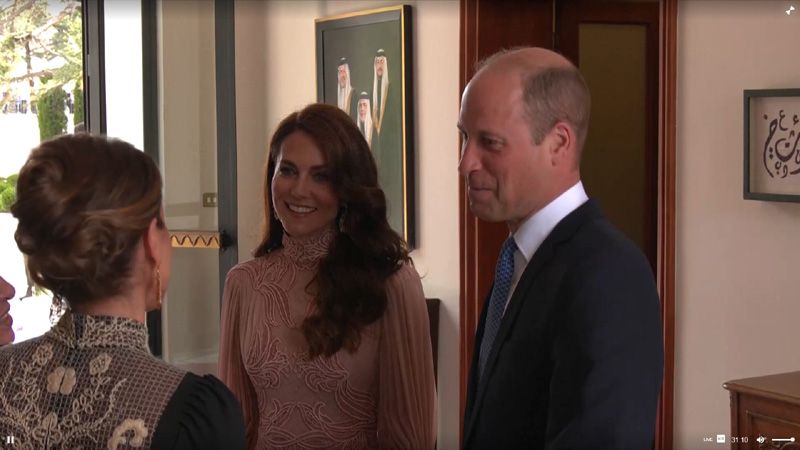 Kate Middleton y su look para ir de boda real en Jordania