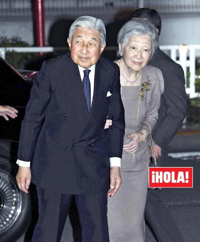 El emperador Akihito y la emperatriz Michiko de Japón