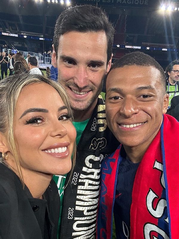 Sergio Rico, Alba Silva, Mbappé