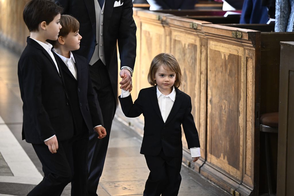 Alexander, Gabriel y Julian de Suecia 