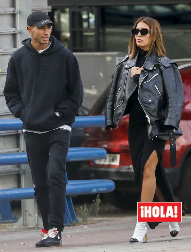 Hiba Abouk y Achraf Hakimi, dos futuros papás 