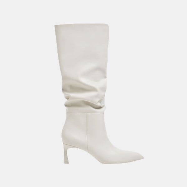 botas blancas