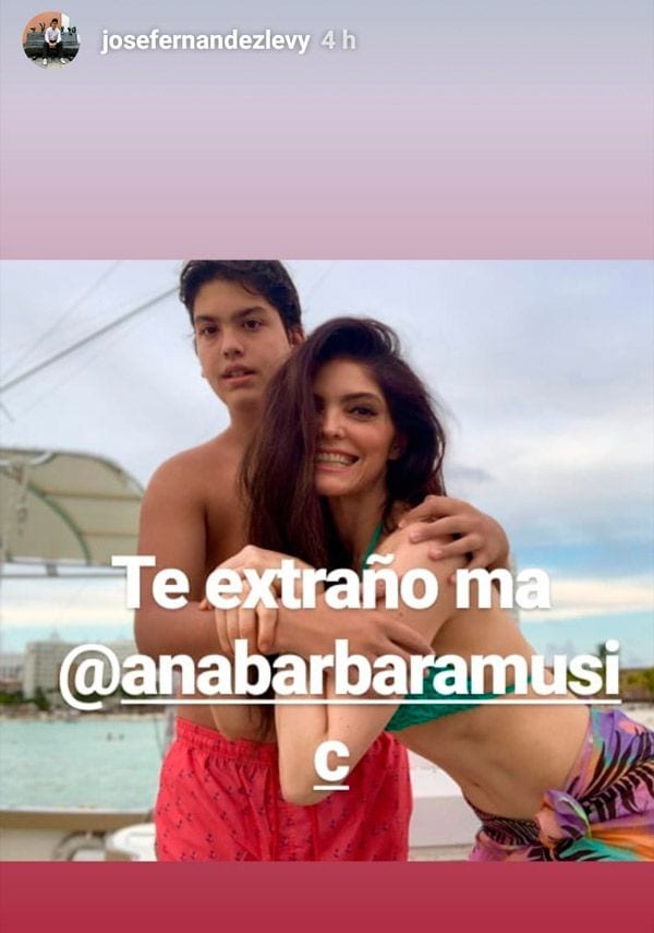 Ana Bárbara y sus hijos