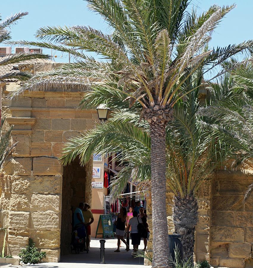 Puerta de la muralla de Tabarca, Alicante