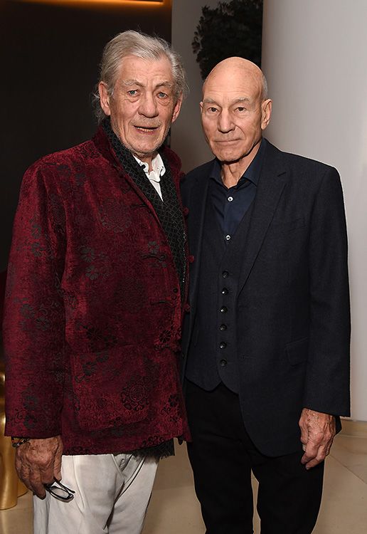 Patrick Stewart se casó en un restaurante mexicano ¡y la ceremonia la ofició Ian McKellen!