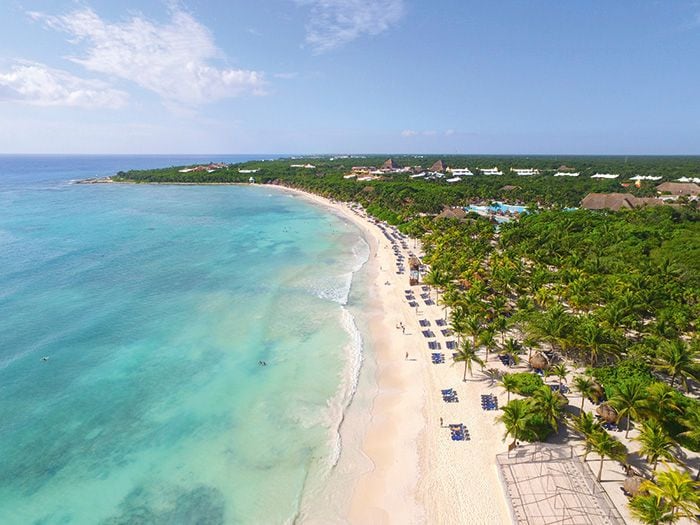 Hotel todo incluido en la Riviera Maya