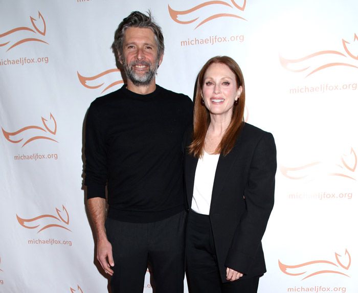 Julianne Moore en la gala de Michael J. Fox