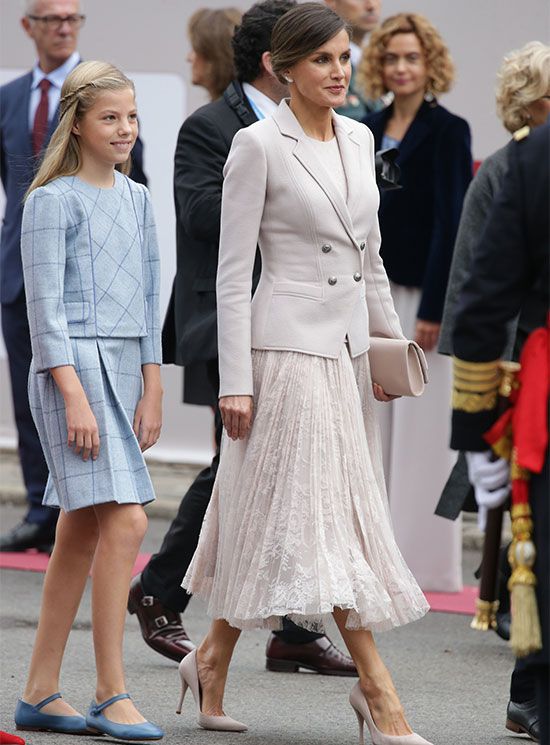 Doña Letizia en el Día de la Hispanidad 2018