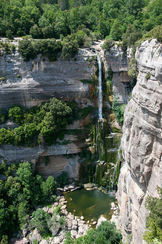 Salto de Sallent, Rupit, Barcelona, Cataluña