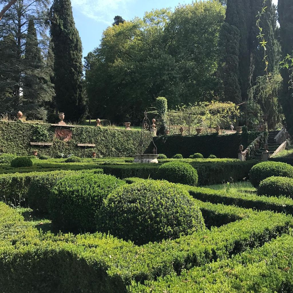 Vista de los jardines de Villa Palmieri en Florencia, una de los lugares favoritos de verano de la reina Victoria