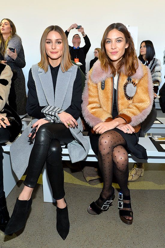 Alexa Chung y Olivia Palermo