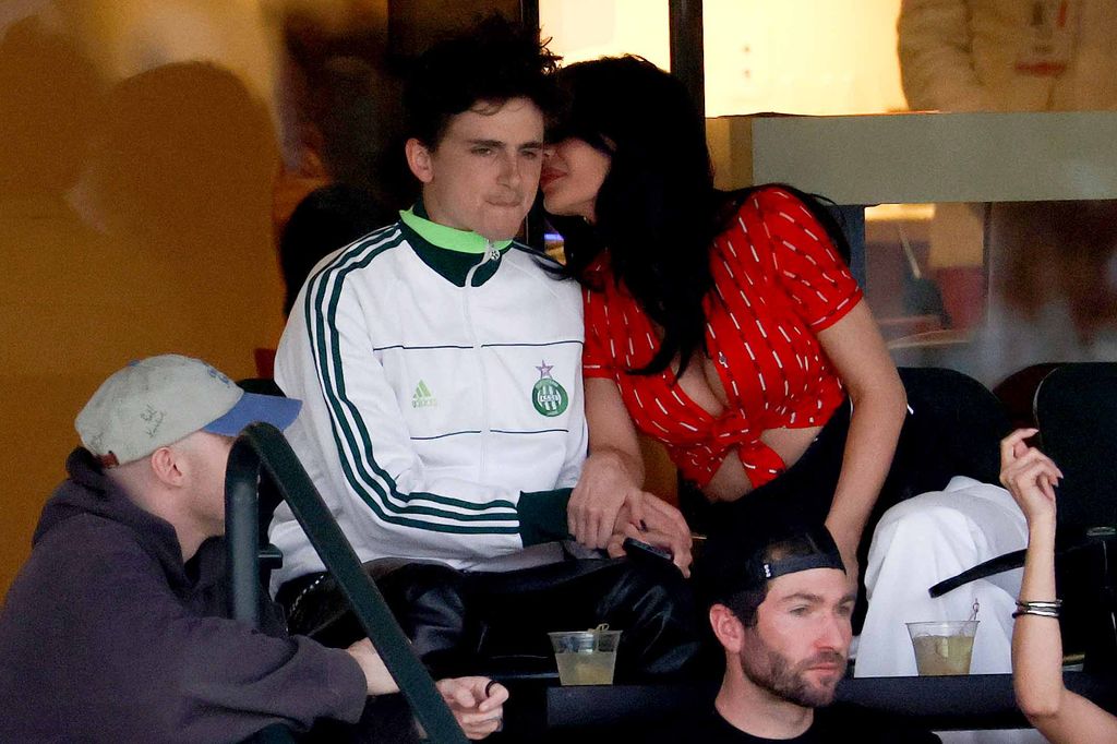 Kylie Jenner and Timothée Chalamet are captured in a romantic moments in public