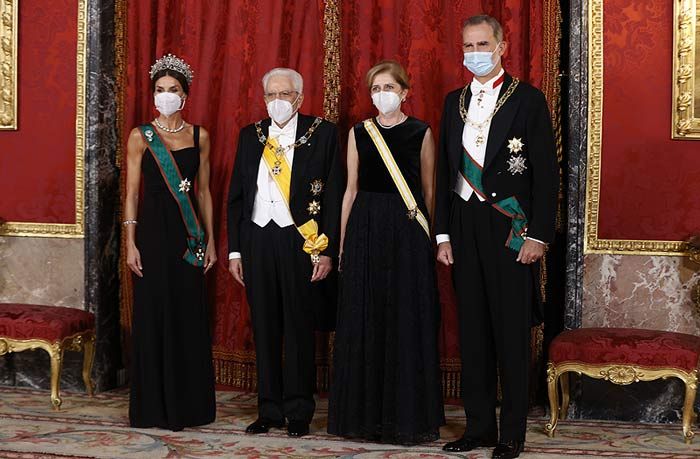 Los Reyes recuperan las cenas de gala en el Palacio Real dos años después