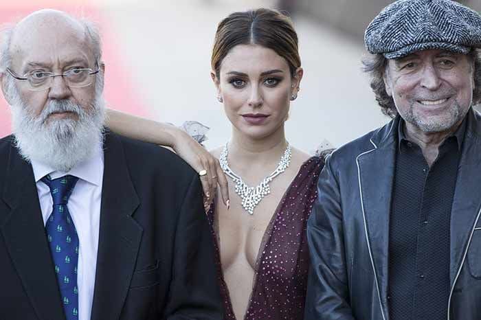 Jose Luis Cuerda, Blanca Suárez y Joaquín Sabina 