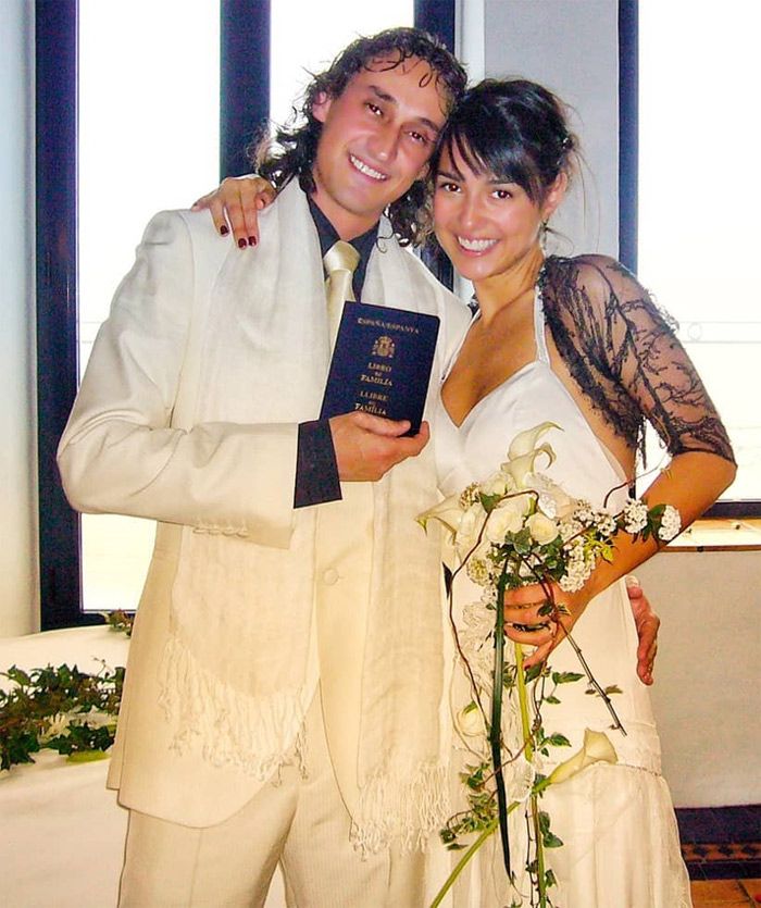 Cristina Brondo y su marido celebran su aniversario
