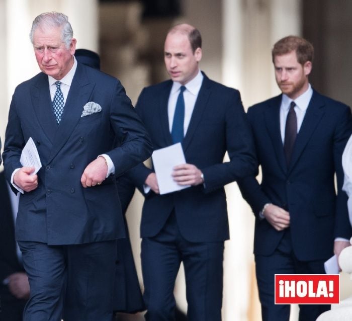 Harry y Guillermo volverán a caminar juntos en el funeral de su abuelo