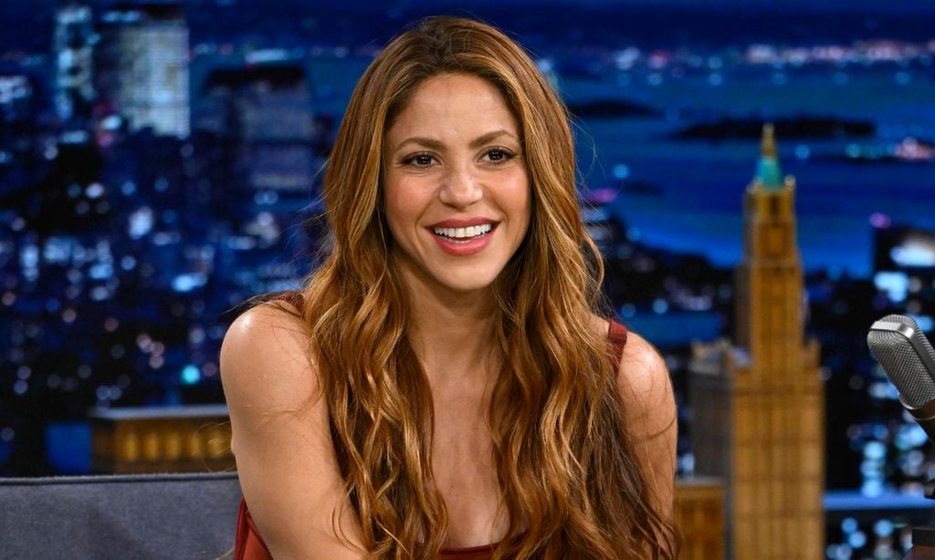 Shakira en el programa de Jimmy Fallon