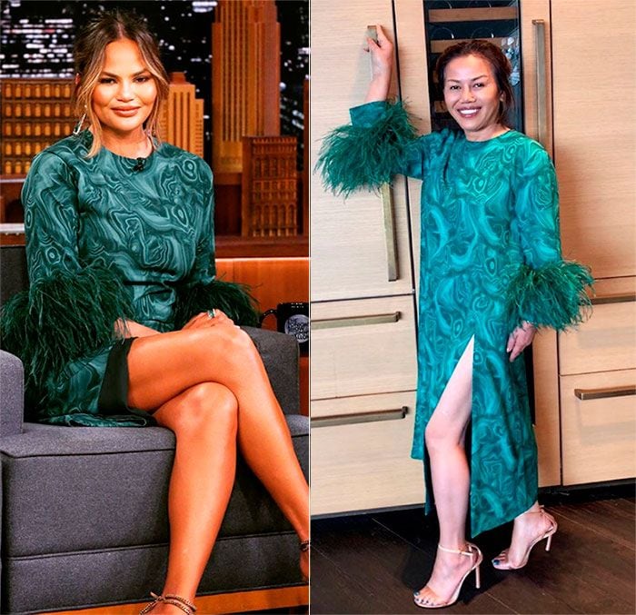 Chrissy Teigen y su madre