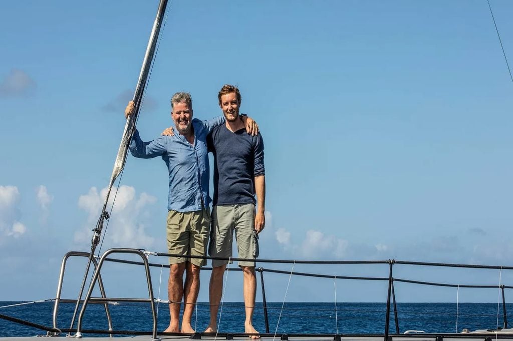 Pierre Casiraghi y Peter Harrison 