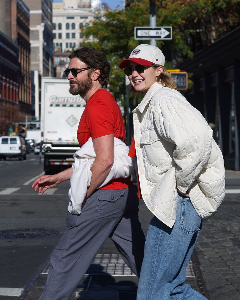 Bradley Cooper y Gigi Hadid en Nueva York